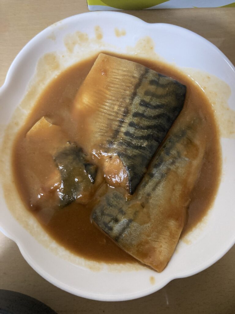 コープデリのサバの味噌煮