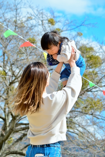 母と子